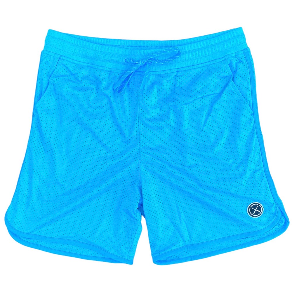 Cuts Clothing Bright Blue Athletic Mesh Shorts